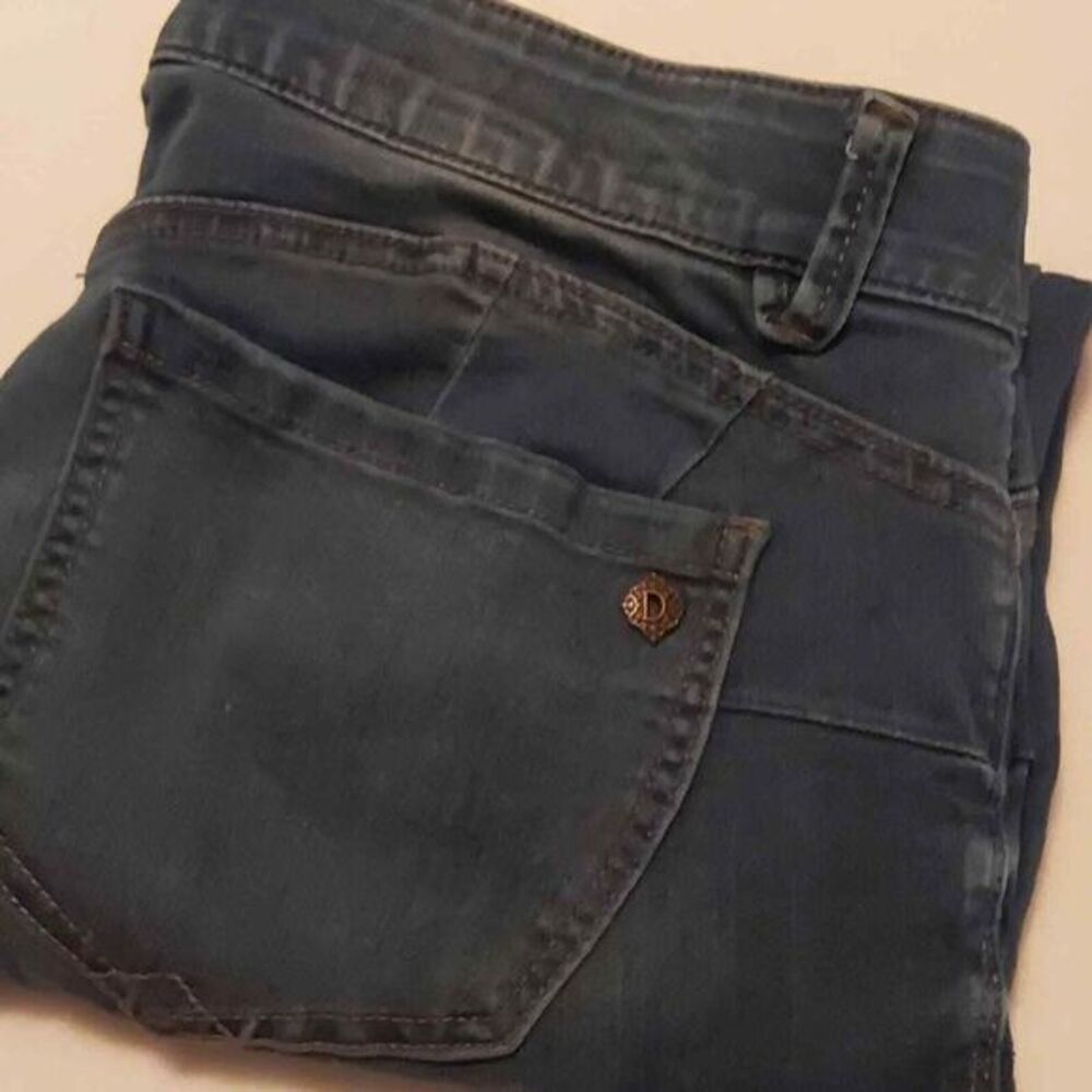 Democrocy "AB" Solution Denim Blue‎ Jeans with tummy control panel  Size 14